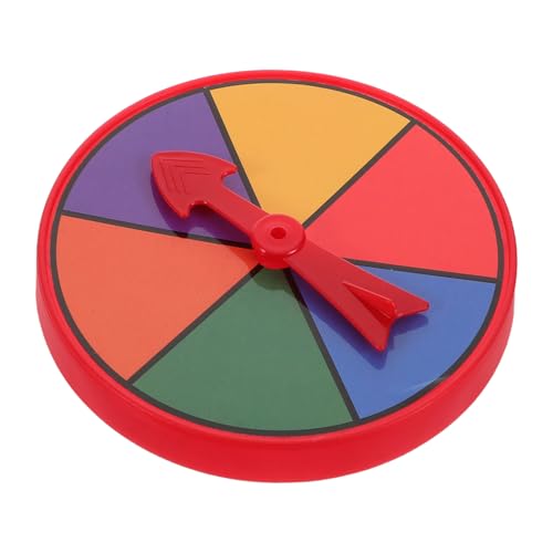 KOMBIUDA Spiel Plattenspieler Spinnenspielzeug Belohnungsrad Desktop- Spinnrad Spinnradteile Kleines Spielzeugrad Zubehör Für Brettspiele Sensorisches Plastik von KOMBIUDA