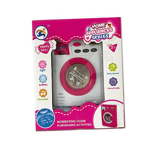 KOMBIUDA Spielhaus Toys mädchen mit Lichteffekt Safe Toy Funny Toys Fun Toy Waschmaschine Kinderspielzeug Kleinkinder Rosa KOMBIUDA Spielhaus Toys mädchen mit Lichteffekt Safe Toy Funny Toys Fun Toy Waschmaschine Kinderspielzeug Kleinkinder Rosa von KOMBIUDA