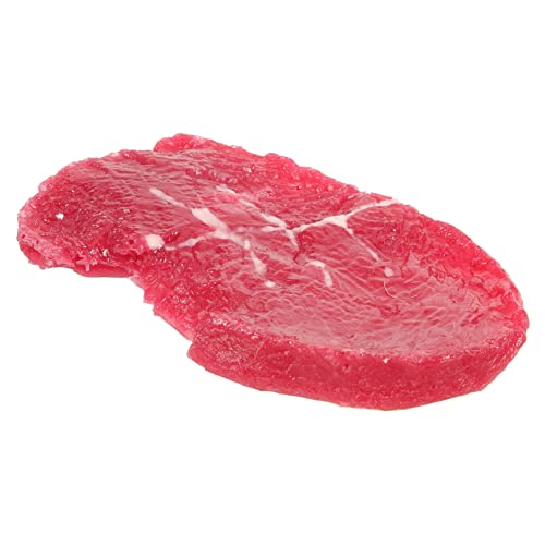 KOMBIUDA Künstliches Steak Mini-Steak-Ornament Realistische Steak-Requisite Für Dekoration Oder Fotografie in Küche Und Zuhause KOMBIUDA Künstliches Steak Mini-Steak-Ornament Realistische Steak-Requisite Für Dekoration Oder Fotografie in Küche Und Zuhause von KOMBIUDA