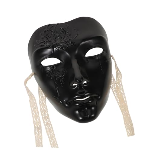 KOMBIUDA Steampunk Vollgesichtsmaske Männer Cyborg Vintage Punk Maske Schwarz für Mardi Gras Karneval Halloween Cosplay Party Erwachsenenmaskerade KOMBIUDA Steampunk Vollgesichtsmaske Männer Cyborg Vintage Punk Maske Schwarz für Mardi Gras Karneval Halloween Cosplay Party Erwachsenenmaskerade von KOMBIUDA