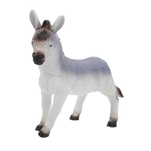 KOMBIUDA Stehendes Donkey Realistisches Kuscheltier für Plüschtier Modell Farm Tierfigur Kognitive Sicheres Material KOMBIUDA Stehendes Donkey Realistisches Kuscheltier für Plüschtier Modell Farm Tierfigur Kognitive Sicheres Material von KOMBIUDA