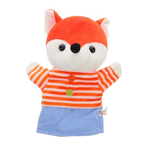 KOMBIUDA Stofftier-handpuppe Puppe Plüschtiere Stofftier Fuchspuppen Tierhandschuhe Tierische Handfuchs Fuchs Gefüllte Puppen Theaterpuppe Familienhandpuppe Handpuppen Fuchs Orange KOMBIUDA Stofftier-handpuppe Puppe Plüschtiere Stofftier Fuchspuppen Tierhandschuhe Tierische Handfuchs Fuchs Gefüllte Puppen Theaterpuppe Familienhandpuppe Handpuppen Fuchs Orange von KOMBIUDA