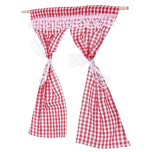 KOMBIUDA Stütze Für Minihaus Minifiguren Plüsch Miniatur Puppenhäuser Winzig Ästhetisch Party Mini- Kleiner Hausvorhang Landschaftsrequisite Kleines Hauszubehör Rot Baumwolle KOMBIUDA Stütze Für Minihaus Minifiguren Plüsch Miniatur Puppenhäuser Winzig Ästhetisch Party Mini- Kleiner Hausvorhang Landschaftsrequisite Kleines Hauszubehör Rot Baumwolle von KOMBIUDA