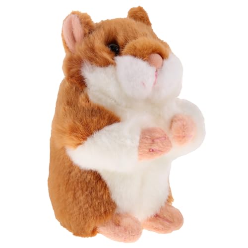 KOMBIUDA Süße Kleine Hamster-plüschpuppe Plüschtier Hamster Plüschtier-Hamster- Hamster-stofftier- Für Ausgestopfter Hamster Plüsch-Hamster-Puppe Pp Baumwolle von KOMBIUDA