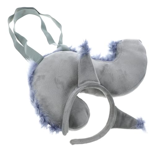 KOMBIUDA Süßes Eichhörnchen Kostüm mit Verstellbarem Plüsch Stirnband und Weiche Tierohren Foto Requisite für Party Cosplay Bühnenauftritte Vielseitiges Accessoire KOMBIUDA Süßes Eichhörnchen Kostüm mit Verstellbarem Plüsch Stirnband und Weiche Tierohren Foto Requisite für Party Cosplay Bühnenauftritte Vielseitiges Accessoire von KOMBIUDA
