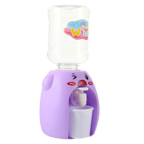 KOMBIUDA Szenen-Layout- Mini -wasserspender Mini Wasserbrunnen Für Haushaltsgeräte Geben Vor, Zu Sein Trinkbrunnen Für Violett Plastik von KOMBIUDA