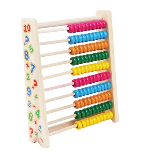 KOMBIUDA Teiliges Holz Mathe mit Bunten Perlen Rechenrahmen für Lernspielzeug zur Frühen Bildung und Mathematischen Zufällige Farbe Zufällige Farbe KOMBIUDA Teiliges Holz Mathe mit Bunten Perlen Rechenrahmen für Lernspielzeug zur Frühen Bildung und Mathematischen Zufällige Farbe Zufällige Farbe von KOMBIUDA