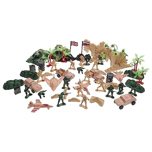 KOMBIUDA Teiliges Militärmodell Spielset für Realistisches Militärspielzeug mit Flugzeug Panzer Soldatenfiguren Robust Detailgetreu Sicher für Jungen und Mädchen KOMBIUDA Teiliges Militärmodell Spielset für Realistisches Militärspielzeug mit Flugzeug Panzer Soldatenfiguren Robust Detailgetreu Sicher für Jungen und Mädchen von KOMBIUDA