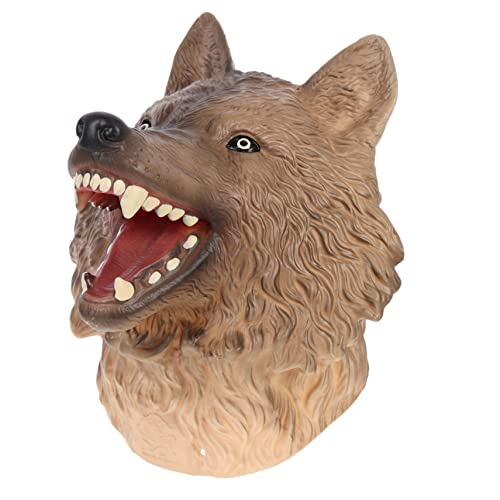 KOMBIUDA Tier Handpuppe Wolf Realistisches für Interaktive Lernhilfe für Naturwissenschaften Hochwertiges Vinylmaterial Einfach zu Bedienen für Rollenspiele und Kreative Bildung KOMBIUDA Tier Handpuppe Wolf Realistisches für Interaktive Lernhilfe für Naturwissenschaften Hochwertiges Vinylmaterial Einfach zu Bedienen für Rollenspiele und Kreative Bildung von KOMBIUDA