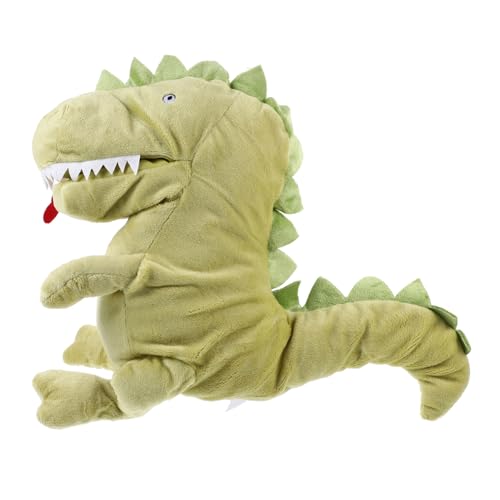 KOMBIUDA Tierkopfpuppe Cartoon-handpuppe Puppen Für Im Alter Von 4–8 Jahren Handpuppe Geschichtenerzählen Handpuppen Für Tierpuppen Pp Baumwolle Green von KOMBIUDA