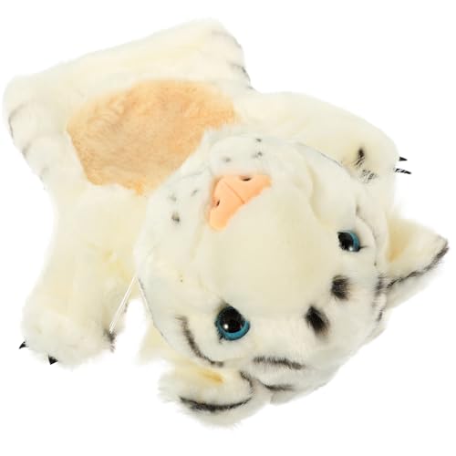 KOMBIUDA Tigerpuppe Handpuppe Für Handpuppe Handpuppen Für Mit Beweglichem Mund Puppen Für Erwachsene Tiere Handpuppe Handpuppen Für Kleinkinder 1 3 Plüsch von KOMBIUDA