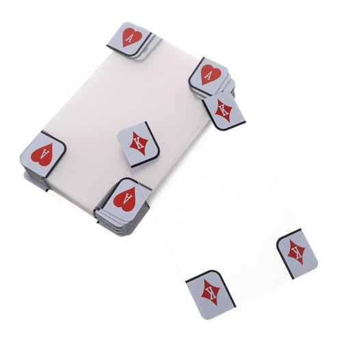 KOMBIUDA Transparente Pokerkarten Mattes PVC Anti-Cheat Kartenspiel Für Zuhause Poolpartys Und Wettbewerbe KOMBIUDA Transparente Pokerkarten Mattes PVC Anti-Cheat Kartenspiel Für Zuhause Poolpartys Und Wettbewerbe von KOMBIUDA