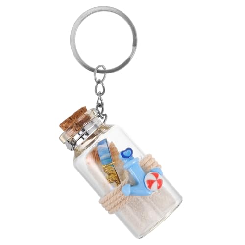 KOMBIUDA Treibsandflaschen-Ornamente Ästhetischer Schlüsselbund Mini-glasflaschen Mit Deckel Mini-Rucksack-schlüsselanhänger Anhänger Für Die Handtasche Taschenanhänger Sand- Und Kiespulver KOMBIUDA Treibsandflaschen-Ornamente Ästhetischer Schlüsselbund Mini-glasflaschen Mit Deckel Mini-Rucksack-schlüsselanhänger Anhänger Für Die Handtasche Taschenanhänger Sand- Und Kiespulver von KOMBIUDA