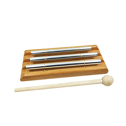 KOMBIUDA Trio Glockenspiel für Holzspielzeug mit Noten Metallrohren Musikinstrument Musikalischen Entwicklung Meditation KOMBIUDA Trio Glockenspiel für Holzspielzeug mit Noten Metallrohren Musikinstrument Musikalischen Entwicklung Meditation von KOMBIUDA
