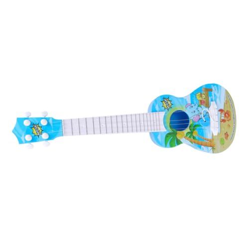 KOMBIUDA Ukulele Kindergarten Kindergarten- Lustiges Ukulele- Pädagogisches für Mini-Gitarre Mini-Instrumente- Blue von KOMBIUDA