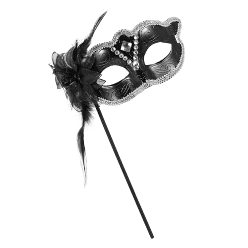 KOMBIUDA Venezianische Masquerade Maske Damen mit Spitzen Design Leichte Quaste Maske für Karneval Halloween Ball Party Geeignet für Teen und Mardi Gras Accessoires KOMBIUDA Venezianische Masquerade Maske Damen mit Spitzen Design Leichte Quaste Maske für Karneval Halloween Ball Party Geeignet für Teen und Mardi Gras Accessoires von KOMBIUDA