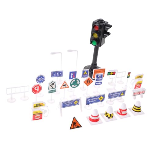 KOMBIUDA Verkehrsbarrikaden und Verkehrszeichen Teiliges Lernspielzeug für Ampel Verkehrserziehung und Sicherheitserkennung Simulierten Szenen KOMBIUDA Verkehrsbarrikaden und Verkehrszeichen Teiliges Lernspielzeug für Ampel Verkehrserziehung und Sicherheitserkennung Simulierten Szenen von KOMBIUDA