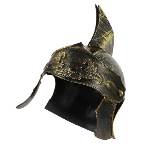 KOMBIUDA Vintage Römischer Helm Cosplay Helm Ritterhelm Kostüm Zubehör Party Headgear für Erwachsene von KOMBIUDA