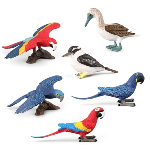 KOMBIUDA Vögel Modell Tiermodell künstliches Modell Blue von KOMBIUDA