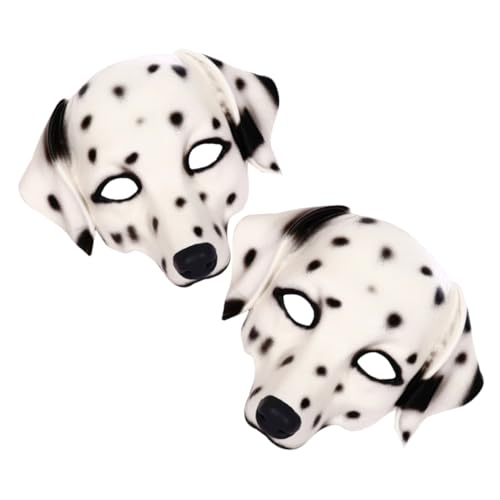 KOMBIUDA Vollgesichts-hundemaske aus Pu-schaum Verstellbar Langlebig Realistisch für Erwachsene Tierkostüm Halloween Maskenball Karneval Hunde-liebhaber Cosplay KOMBIUDA Vollgesichts-hundemaske aus Pu-schaum Verstellbar Langlebig Realistisch für Erwachsene Tierkostüm Halloween Maskenball Karneval Hunde-liebhaber Cosplay von KOMBIUDA