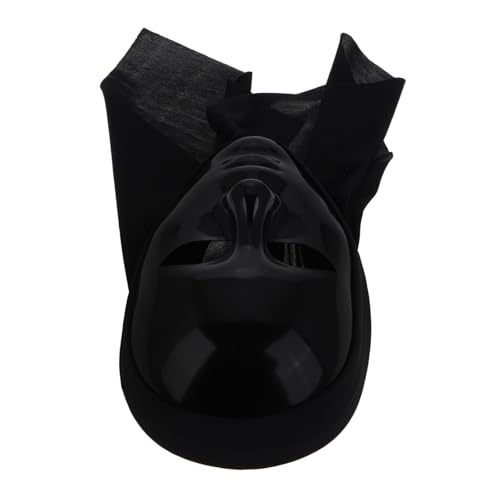KOMBIUDA Vollgesichtsmaske Halloween Schwarz Unisex Kostüm Maske mit Realistischem Design Flexibler Sitz für Männer Frauen Party Maskenball Karneval Verkleidung KOMBIUDA Vollgesichtsmaske Halloween Schwarz Unisex Kostüm Maske mit Realistischem Design Flexibler Sitz für Männer Frauen Party Maskenball Karneval Verkleidung von KOMBIUDA
