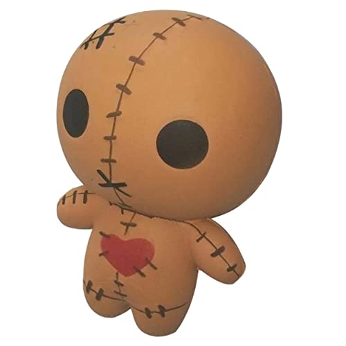 KOMBIUDA Horrorpuppenspielzeug Aus Pu Gruseliges Spielzeug Für Halloween Stressspielzeug Für Kinder Quetschbar Und Tragbar von KOMBIUDA