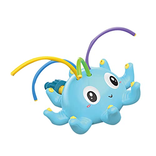 KOMBIUDA Wasserspielzeug Oktopus Sprinkler Wassersprühspielzeug Wassersprinkler Für Wassersprinkler Sprinklerspielzeug Für Kleinkinder Sommerspielzeug Blue Plastik KOMBIUDA Wasserspielzeug Oktopus Sprinkler Wassersprühspielzeug Wassersprinkler Für Wassersprinkler Sprinklerspielzeug Für Kleinkinder Sommerspielzeug Blue Plastik von KOMBIUDA