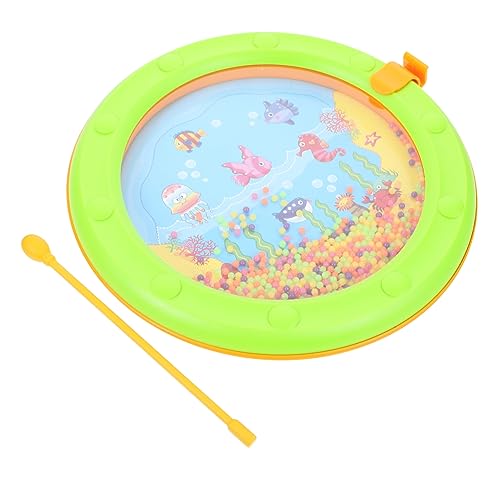 KOMBIUDA Wave Drum Orff Lehrmittel Rassel Früherziehung Musikinstrument Qualität Rot 1 Stück Wave Drums Für Pädagogisches Percussion Drum Musikinstrument Kunststoff Grün von KOMBIUDA