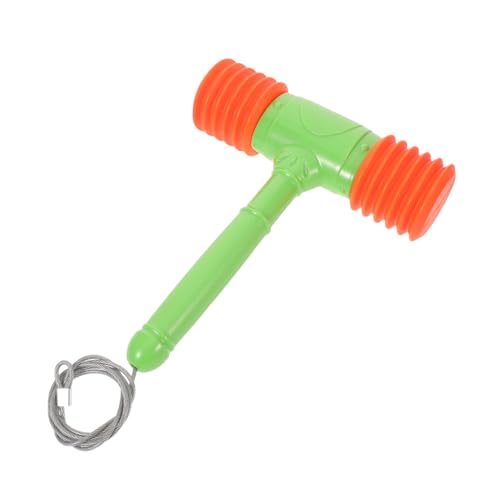 KOMBIUDA Whacking Game Hammer Plastik Mallet Pounding Toy Ergonomisch Langlebig Kompakt Präzise Schläge Tragbar für Familienunterhaltung Spieleabende Orange von KOMBIUDA