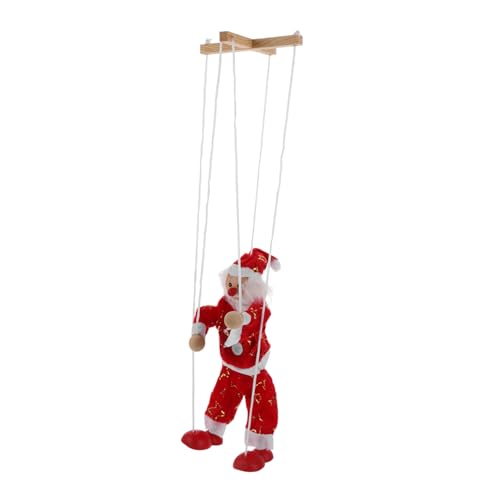 KOMBIUDA Zeichenfolge Weihnachtspuppe Marionettenpuppe für lustiges Puppenhandwerk Holzpuppe Zubehör für Puppenspiele Handpuppen für Marionettenspielzeug für Stoff rot KOMBIUDA Zeichenfolge Weihnachtspuppe Marionettenpuppe für lustiges Puppenhandwerk Holzpuppe Zubehör für Puppenspiele Handpuppen für Marionettenspielzeug für Stoff rot von KOMBIUDA