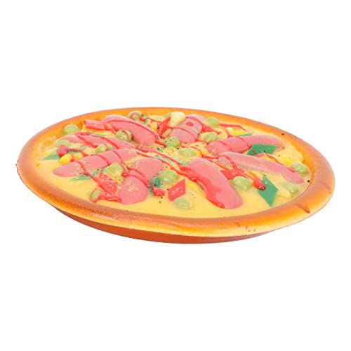 KOMBIUDA Spielzeugnahrung künstlicher Nachtisch Pizza-Requisiten Kinderspielzeug Bogus Modelle Spielzeuge Restaurant-Display-Requisite So tun, als würden Sie Küchenzubehör Spielen Miniatur von KOMBIUDA