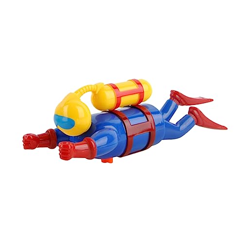 KOMBIUDA gewundener Taucher für kinderspielzeug Water Toys Schwimmbad Badespielzeug für Taucher Badewannenspielzeug für Kleinkinder Cartoon-Badewannenspielzeug Plastik Blue KOMBIUDA gewundener Taucher für kinderspielzeug Water Toys Schwimmbad Badespielzeug für Taucher Badewannenspielzeug für Kleinkinder Cartoon-Badewannenspielzeug Plastik Blue von KOMBIUDA