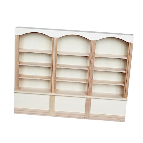 KOMBIUDA puppenhaus Schrank Modell Miniatur bücherregal Bookshelf bucheregale buchattrappe flurgarderoben Dollhouse Furniture Puppenhausmöbel Mini-Hausverzierung Puppenmöbel Holz KOMBIUDA puppenhaus Schrank Modell Miniatur bücherregal Bookshelf bucheregale buchattrappe flurgarderoben Dollhouse Furniture Puppenhausmöbel Mini-Hausverzierung Puppenmöbel Holz von KOMBIUDA