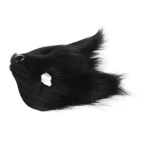 KOMBIUDA Halbmaske Fuchs Cosplay Maske Für Halloween Und Karneval Einzigartige Tiermaske Für Maskenball Kostümparty Und Kostüme Für Erwachsene Und von KOMBIUDA