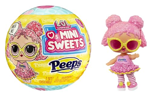 LOL Surprise! Loves Mini Sweets - Peeps Fluff Chick with Collectible Doll, 7 Surprises, Spring Theme, Peeps Limited Edition Doll- Great Gift for Girls Age 4+F LOL Surprise! Loves Mini Sweets - Peeps Fluff Chick with Collectible Doll, 7 Surprises, Spring Theme, Peeps Limited Edition Doll- Great Gift for Girls Age 4+F von KOMIRO