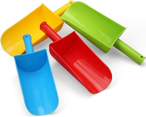 KOMUNJ 4 STÜCKE Strand Schaufel Set, Kurzstielige Gartengeräte für Kinder Perfekt für Schulaktivitäten, Partyartikel Strandpark Schnee Hinterhof Geschenke KOMUNJ 4 STÜCKE Strand Schaufel Set, Kurzstielige Gartengeräte für Kinder Perfekt für Schulaktivitäten, Partyartikel Strandpark Schnee Hinterhof Geschenke von KOMUNJ