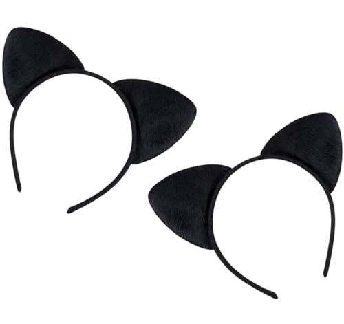 KOMUNJ Katzenohren Stirnband, Katze Haarbänder Haarschmuck, für Mädchen Damen Kostüm Parteien Deko, 2 Pcs KOMUNJ Katzenohren Stirnband, Katze Haarbänder Haarschmuck, für Mädchen Damen Kostüm Parteien Deko, 2 Pcs von KOMUNJ