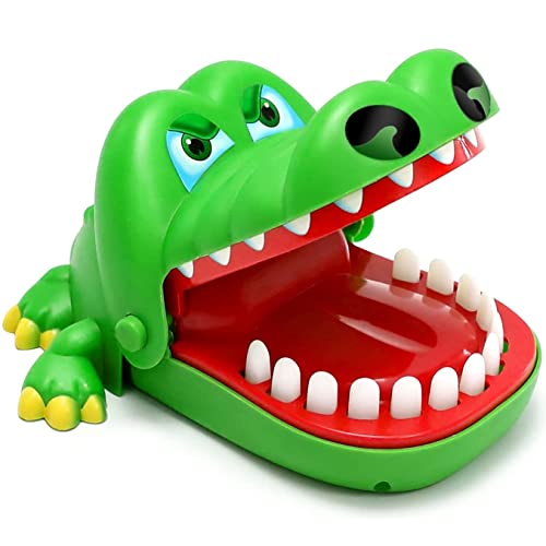 KOMUNJ Krokodil-Zähne-Spielzeug-Spiel für Kinder, beißt nach dem Zufallsprinzip Finger Spaß Spiel Spielzeug, für Familienspiel, Partyspiel, Mädchen & Jungen, Kinder Geschenk von KOMUNJ