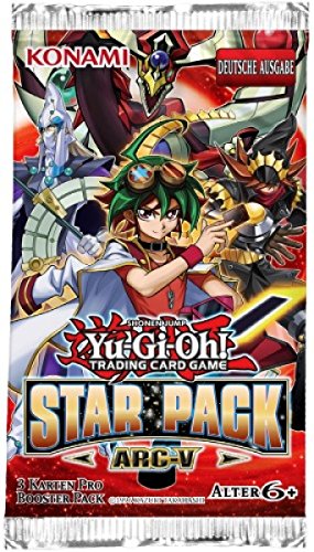 Yu-Gi-Oh! (Sammelkartenspiel) Star Pack ARC-V Booster DE Fix50 von KONAMI