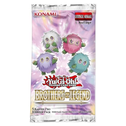 Yu-Gi-Oh! Brothers of Legend 2021 Booster DE (Sammelkartenspiel) von KONAMI