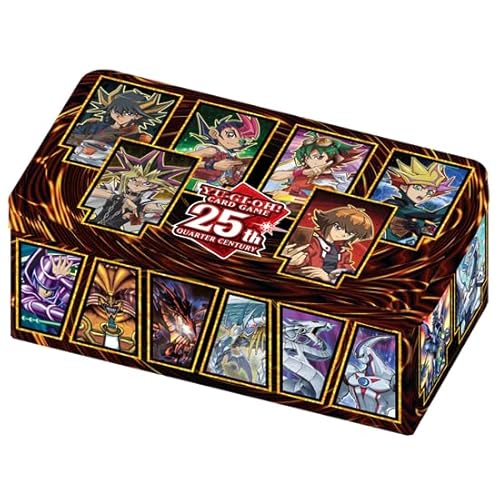 Yu Gi Oh! Mega Tin Box 2023 – Box zum 25. Geburtstag: Die Helden des Duells – französische Version, TN23-FR von YU-GI-OH!