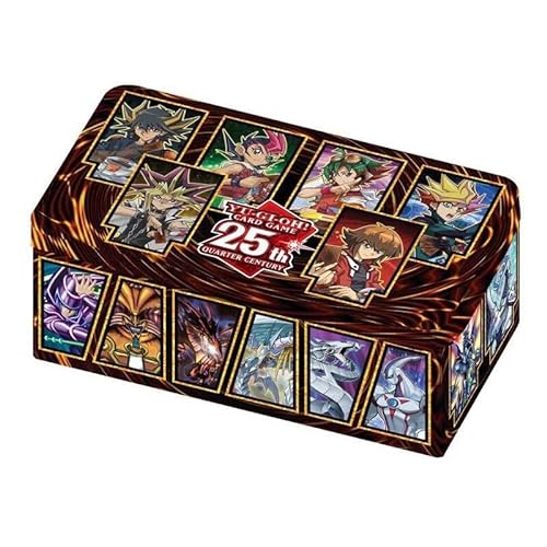 Yu Gi Oh! Mega Tin Box 2023 – Box zum 25. Geburtstag: Die Helden des Duells – französische Version, TN23-FR von YU-GI-OH!