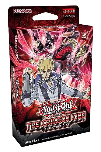 Yu-Gi-Oh! TRADING CARD GAME Crimson Crimison King Structure Deck-Deutsche Ausgabe, rot von KONAMI