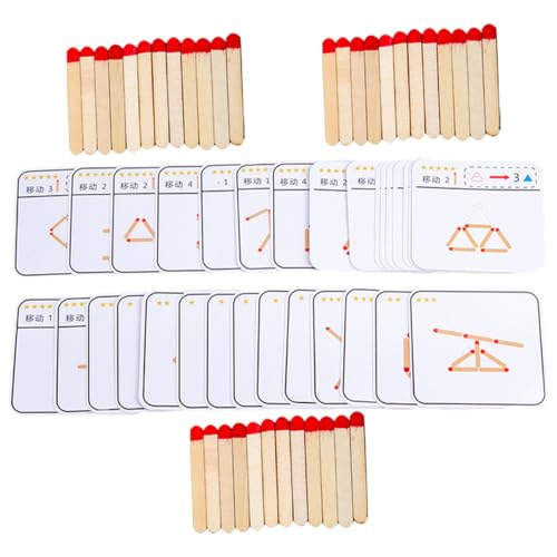 1 Satz Desktop- Puzzle rätselbuch gehirn Training Denkspielzeug Puzzles für Kleinkinder im Alter von 2-4 Jahren Lernspielzeug für ab 3 Jahren hölzern KONTONTY 1 Satz Desktop- Puzzle rätselbuch gehirn Training Denkspielzeug Puzzles für Kleinkinder im Alter von 2-4 Jahren Lernspielzeug für ab 3 Jahren hölzern KONTONTY von KONTONTY