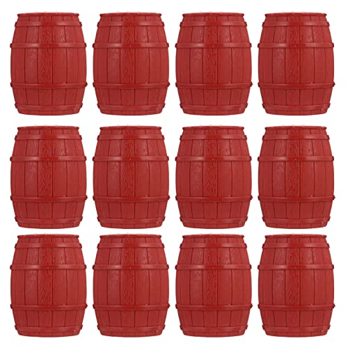 KONTONTY 12 Stück Mini-piratenfässer Deko-Accessoire Hausdekor Gartenrequisiten Kleine Fässer Bastelmaterial KONTONTY 12 Stück Mini-piratenfässer Deko-Accessoire Hausdekor Gartenrequisiten Kleine Fässer Bastelmaterial von KONTONTY