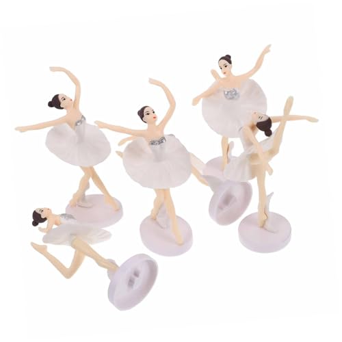 2 Sätze Ballerina-mädchen-Ornamente Ballett-Ballerina-Dekoration Porzellanstatuen Und Figuren Ballerina- Ballerina-kuchendekoration Ballettkette Für Mädchen Plastik KONTONTY 2 Sätze Ballerina-mädchen-Ornamente Ballett-Ballerina-Dekoration Porzellanstatuen Und Figuren Ballerina- Ballerina-kuchendekoration Ballettkette Für Mädchen Plastik KONTONTY von KONTONTY