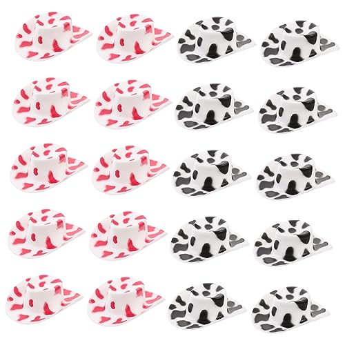 KONTONTY Mini-Hut-Spielzeug 20-teiliges Set Spielzeug Hühner von KONTONTY