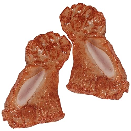 KONTONTY Pretend Food Ribs Modell PVC Ribs Spielzeug Sichere Und Komfortable Wohnkultur Für Schlafzimmer von KONTONTY