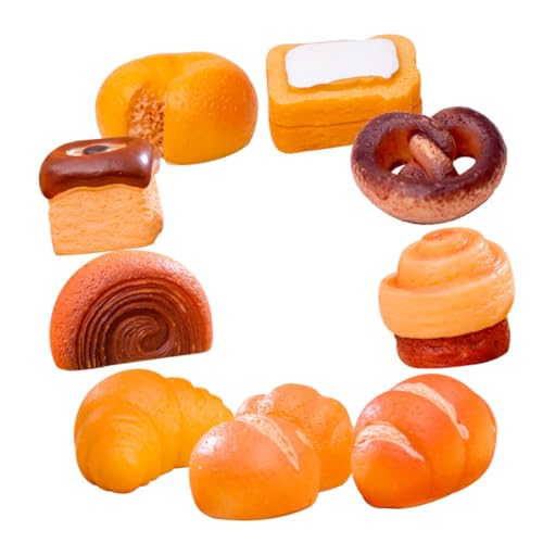 KONTONTY Miniaturkuchen Lebensmittel Dekorationen Simulierte Mini Dessert Modelle Harz Garten Ornament Spielset Für Miniaturküchen KONTONTY Miniaturkuchen Lebensmittel Dekorationen Simulierte Mini Dessert Modelle Harz Garten Ornament Spielset Für Miniaturküchen von KONTONTY