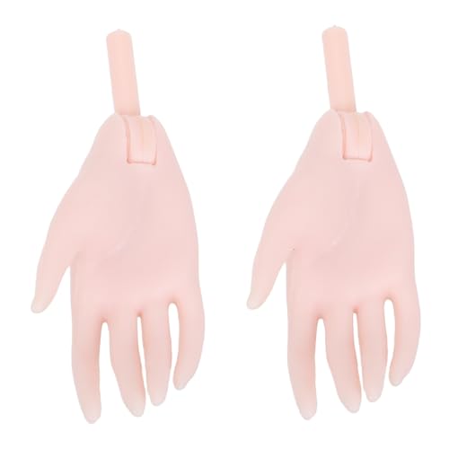 KONTONTY 1 Paar Puppenpalme Puppenhandteile Handmodell Schaufensterpuppe Hand Mini-Sachen für die Puppe Ausstellungsständer für Handmodelle Intelligente Puppenteile Handpuppe Plastik Beige KONTONTY 1 Paar Puppenpalme Puppenhandteile Handmodell Schaufensterpuppe Hand Mini-Sachen für die Puppe Ausstellungsständer für Handmodelle Intelligente Puppenteile Handpuppe Plastik Beige von KONTONTY